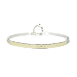 Pulsera de Plata y Oro