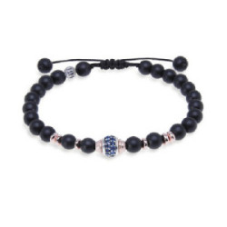 PULSERA PLATADEPALO BLACK