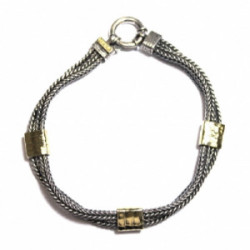 Pulsera Styliano plata oro