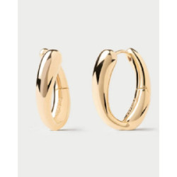 Pendientes plata bañada en oro