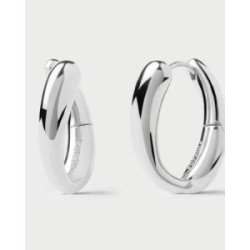 Pendientes plata Helix