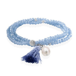 Pulsera ZEN aguamarina