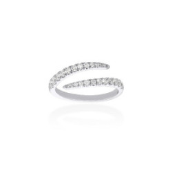 Anillo oro 18 k diamantes