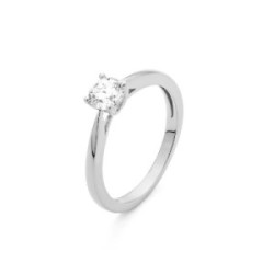 Anillo oro 18k diamante