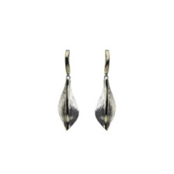 Pendientes Styliano plata y oro 9k