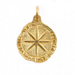 Colgante estrella en oro de 18k